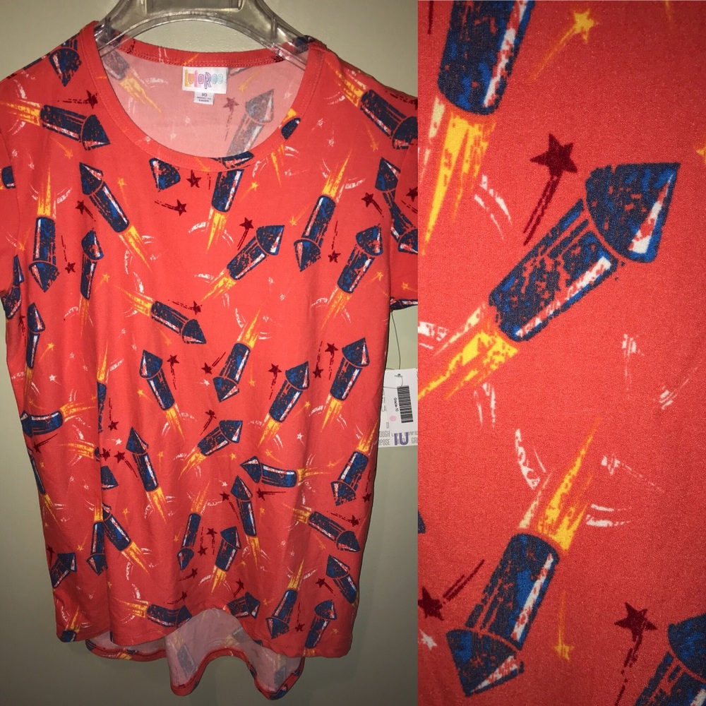 NWT LuLaRoe kids Gracie top- leggings material!